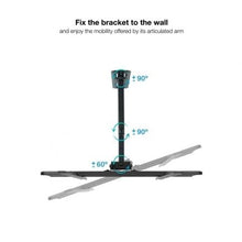 -2-Soporte de Pared Giratorio/ Inclinable/ Nivelable TooQ LP7843TN-B para TV de 32-55