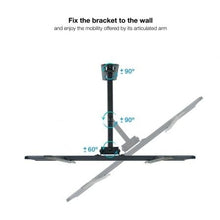 -2-Soporte de Pared Giratorio/ Inclinable/ Nivelable TooQ LP7863TN-B para TV de 37-70