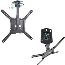 -3-Soporte de Techo Giratorio/ Inclinable TooQ LPCE1123TSLI-B para TV de 23-55