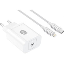 -2-Cargador de Pared Tech One Tech TEC2265/ 1xUSB Tipo-C + Cable Lightning/ 3A/ Blanco-2