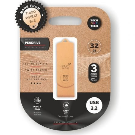 --Pendrive 32GB Tech One Tech Ecotech USB 3.2-