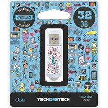 --Pendrive 32GB Tech One Tech Music Dream USB 2.0-
