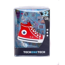 -3-Pendrive 32GB Tech One Tech Red Reverse USB 2.0-3