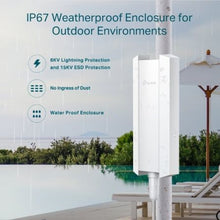 -4-Punto de Acceso Inalámbrico TP-Link Omada EAP610-OUTDOOR/ WiFi 6/ PoE/ 1800Mbps/ 2.4GHz 5GHz/ Antenas de 5dBi/ WiFi 802.11ax/ac/a/n/b/g-4