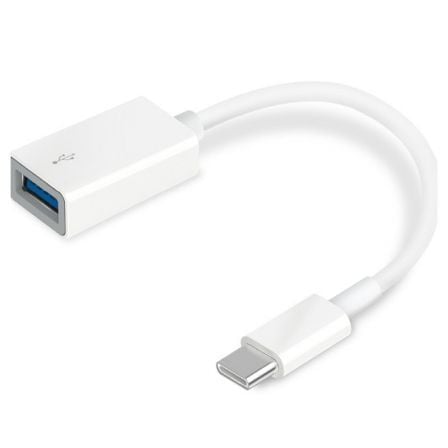 --Cable USB 2.0 TP-Link UC400/ USB Tipo-C Macho - USB Hembra/ 10cm/ Blanco-