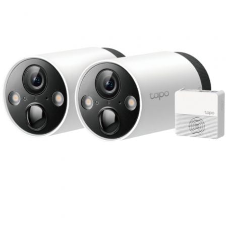 --Cámaras de Videovigilancia TP-Link Tapo C420S2/ 113°/ Visión Nocturna/ Batería/ Control desde APP-