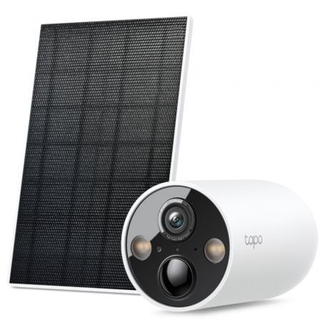 --Cámaras de Videovigilancia TP-Link Tapo C425 KIT/ Visión Nocturna/ Control desde APP/ Incluye Panel Solar-