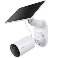 --Cámara de Videovigilancia TP-Link Tapo TC82 Kit/ Visión Nocturna/ Control desde APP/ Incluye Panel Solar-