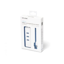 -3-Hub USB 3.0 TP-Link UE330/ 3xUSB/ 1xRJ45/ Blanco-3