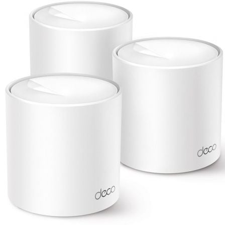 --Sistema Mesh TP-Link Deco X10 1500Mbps/ 2.4GHz 5GHz/ Pack de 3-