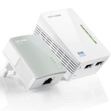 --Adaptador Powerline TP-Link WPA4220Kit 500Mbps/ Alcance 300m/ Pack de 2-