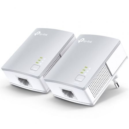 --Adaptador Powerline TP-Link TL-PA4010Kit 600Mbps/ Alcance 300m/ Pack de 2-