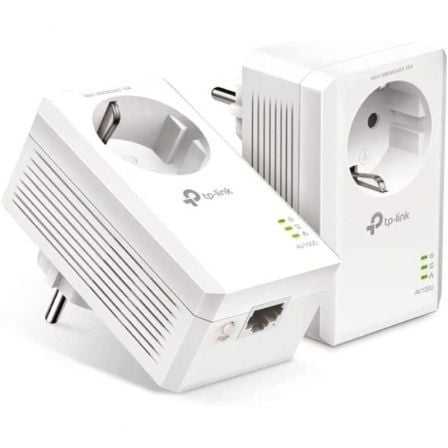 --Adaptador Powerline TP-Link TL-PA7017P KIT AV1000 1000Mbps/ Alcance 300m/ Pack de 2-