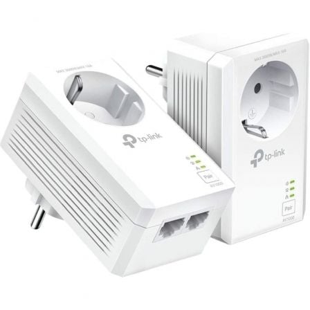 --Adaptador Powerline TP-Link TL-PA7027P KIT 1000Mbps/ Alcance 300m/ Pack de 2-