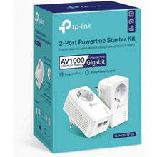 -1-Adaptador Powerline TP-Link TL-PA7027P KIT 1000Mbps/ Alcance 300m/ Pack de 2-1