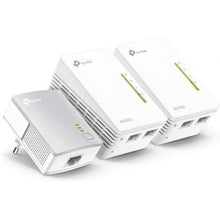 --Adaptador Powerline TP-Link WPA4220TKit 500Mbps/ Alcance 300m/ Pack de 3-