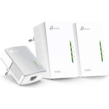 -1-Adaptador Powerline TP-Link WPA4220TKit 500Mbps/ Alcance 300m/ Pack de 3-1
