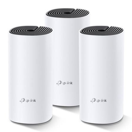 --Sistema Mesh TP-Link Deco M4 1200Mbps/ 2.4GHz 5GHz/ Pack de 3-