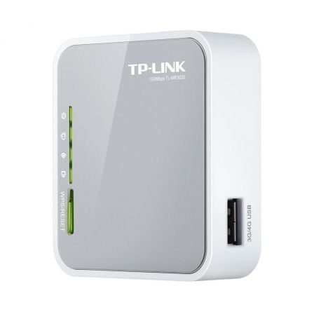 --Router Inalámbrico 3G TP-Link TL-MR3020 150Mbps/ 2.4GHz/ 1 Antena/ WiFi 802.11n/g/b-