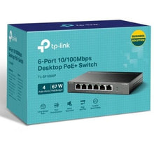 -2-Switch TP-Link TL-SF1006P 6 Puertos/ RJ-45 10/100 PoE-2
