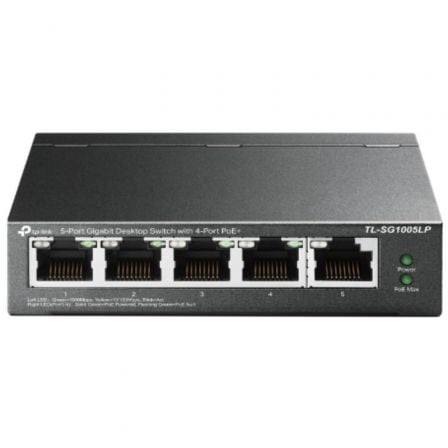 --Switch TP-Link TL-SG1005LP 5 Puertos/ RJ-45 10/100/1000/ PoE-