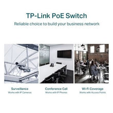 -4-Switch Gestionable TP-Link Gigabit TL-SG1428PE 28 Puertos/ RJ-45 10/100/1000 PoE+/ SFP-4