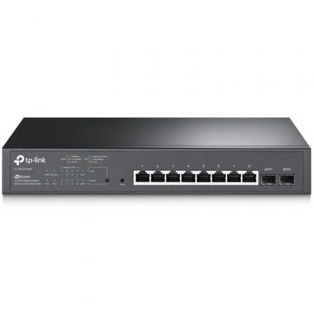 --Switch TP-Link Omada Smart Gigabit JetStream TL-SG2210MP 10 Puertos/ RJ-45 10/100/1000 PoE/ SFP-