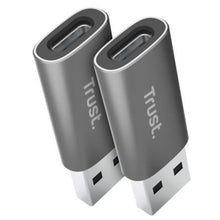 -1-Adaptador USB 3.2 GEN2 Trust Calyx / USB Tipo-C Hembra - USB Macho-1