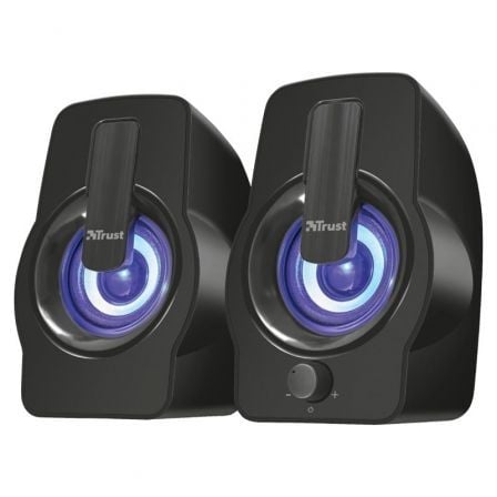 --Altavoces Trust Gemi RGB/ 12W/ 2.0-