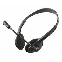 --Auriculares Trust Primo Chat/ con Micrófono/ Jack 3.5/ Negros-