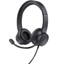 --Auriculares Trust HS-201 USB/ con Micrófono/ USB/ Negros-