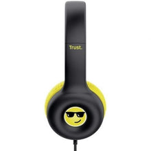 -3-Auriculares Infantiles Trust Nouna Kids/ con Micrófono/ Negros-3