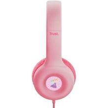 -4-Auriculares Infantiles Trust Nouna Kids/ con Micrófono/ Rosas-4
