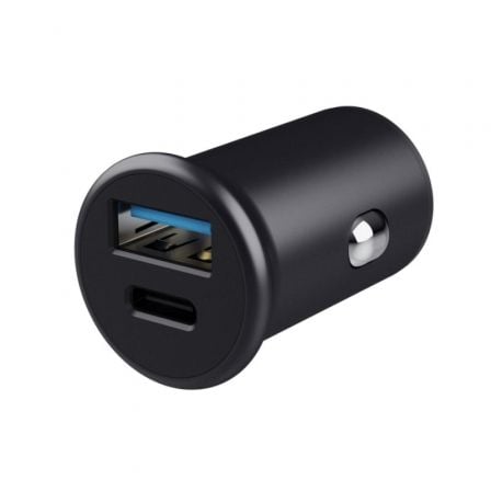 --Cargador de Coche Trust Maxo/ 1xUSB-Tipo C/ 1xUSB/ 38W-