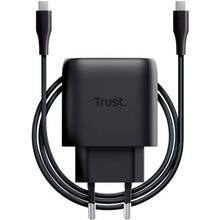 --Cargador de Pared GaN Trust Maxo 45W Compatible con Samsung/ 1xUSB Tipo-C/ Incluye Cable USB Tipo-C/ 45W-