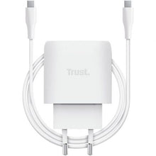 --Cargador de Pared GaN Trust Maxo 45W Compatible con Apple/ 1xUSB Tipo-C/ Incluye Cable USB Tipo-C/ 45W-