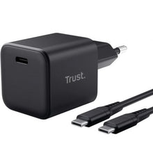 -1-Cargador de Pared GaN Trust Maxo 65W Ultrareducido/ 1xUSB Tipo-C/ Incluye Cable USB Tipo-C/ 65W-1