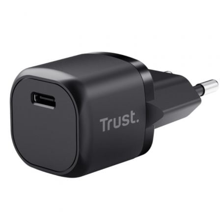 --Cargador Compacto Trust Maxo/ 1xUSB Tipo-C/ 20W-