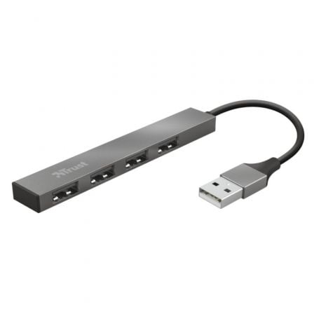 --Hub USB 2.0 Trust Halyx/ 4xUSB-