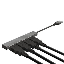 -2-Hub USB 2.0 Trust Halyx/ 4xUSB-2