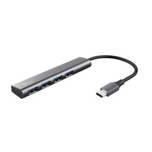--Hub USB Tipo-C Trust Halyx/ 4xUSB-