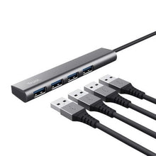 -1-Hub USB Tipo-C Trust Halyx/ 4xUSB-1