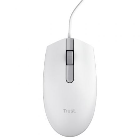 --Ratón Trust TM-101/ 1200 DPI/ Blanco-