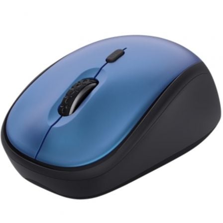 --Ratón Mini Inalámbrico Trust Yvi+ Silent/ Hasta 1600 DPI/ Azul-