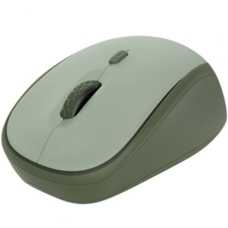 --Ratón Mini Inalámbrico Trust Yvi+ Silent/ Hasta 1600 DPI/ Verde-