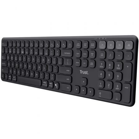 --Teclado Compacto Inalámbrico por Bluetooth Trust Vaiya-
