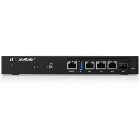 --Router Ubiquiti EdgeRouter 4/ 4 Puertos/ RJ45 Gigabit 10/100/1000/ SFP-