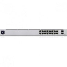 -1-Switch Gestionable Ubiquiti USW-16-POE 16 Puertos/ RJ-45 Gigabit 10/100/1000/ SFP/ PoE+-1