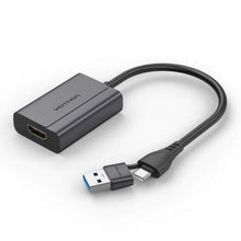 --Adaptador Vention ACYHB/ USB Tipo-C Macho/ USB Macho - HDMI Hembra-