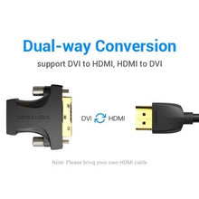-2-Adaptador HDMI Vention AILB0/ HDMI Hembra - DVI (24+1) Macho-2